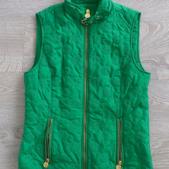 Michael Kors Women's Green Vest - Picture 2 of 3